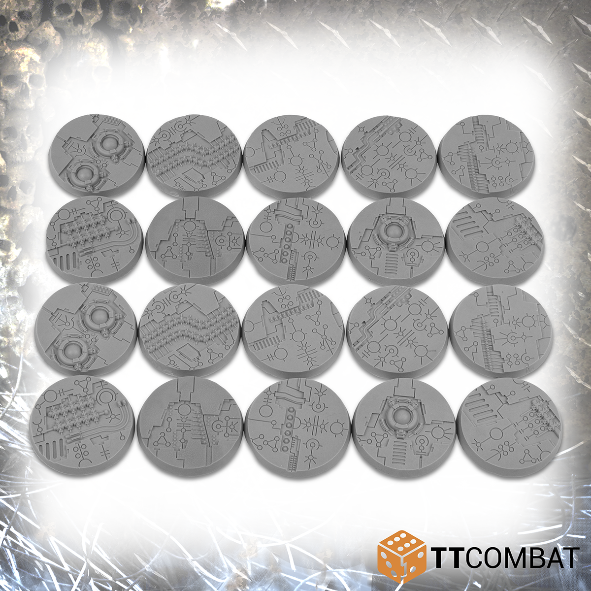 32mm Tomb World Bases