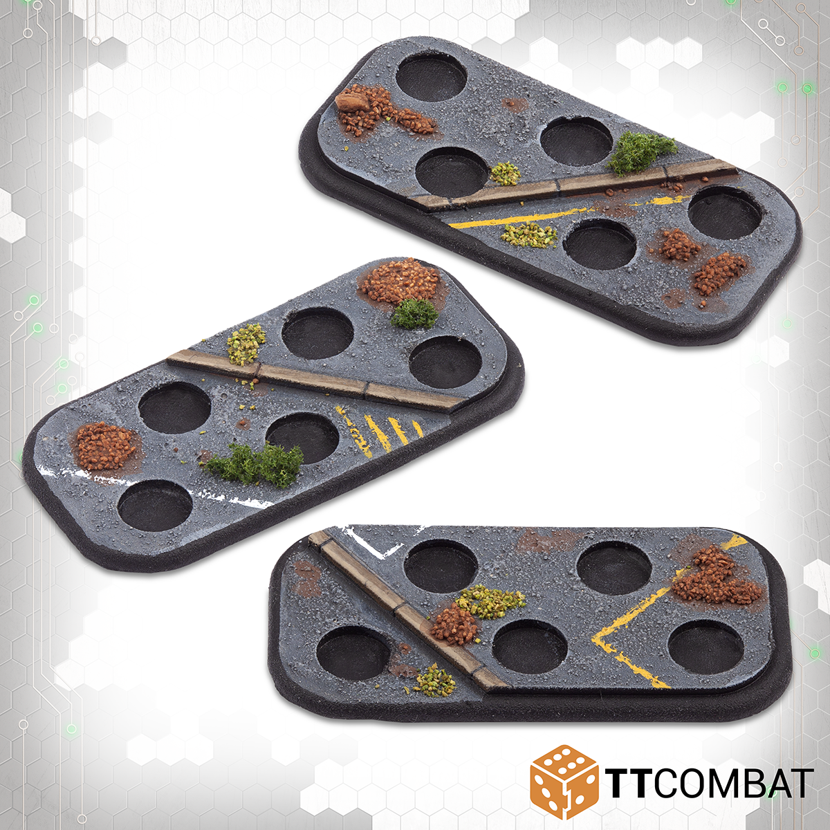 5-hole Urban Infantry Bases