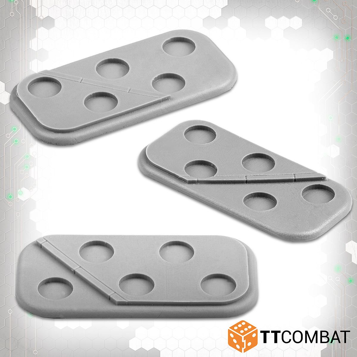 5-hole Urban Infantry Bases