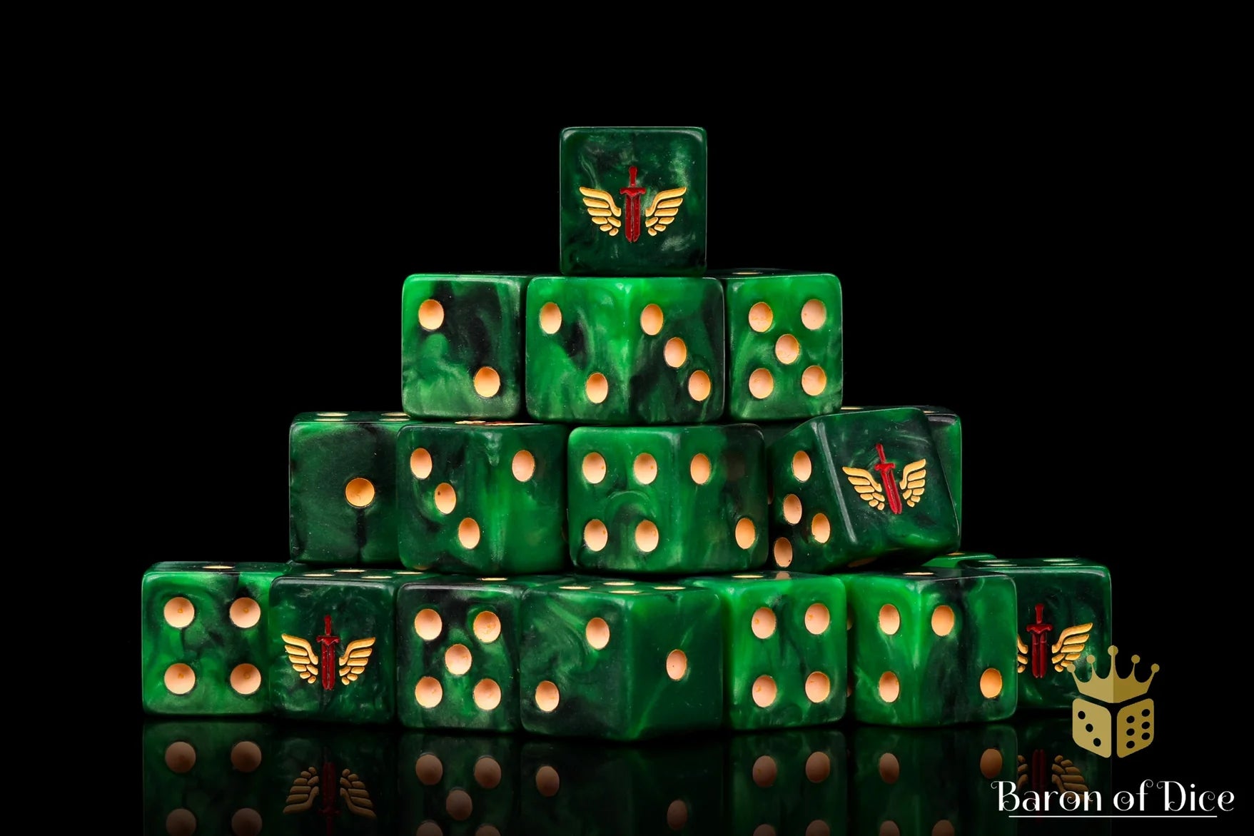 Angels of Death (25 Square Corner Dice)
