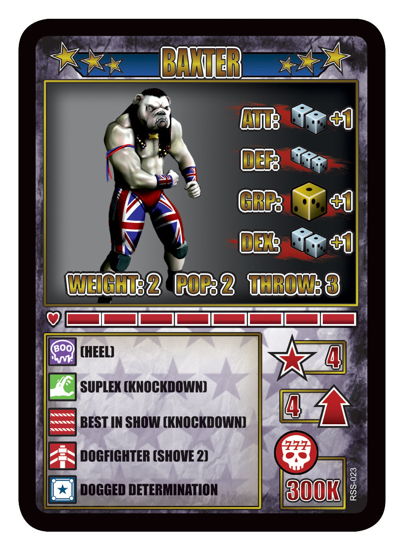 RUMBLESLAM Superstar Card