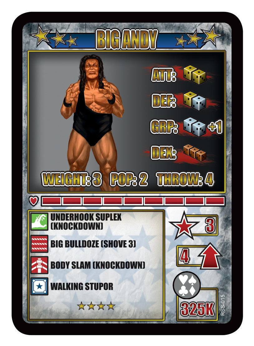 RUMBLESLAM Superstar Card