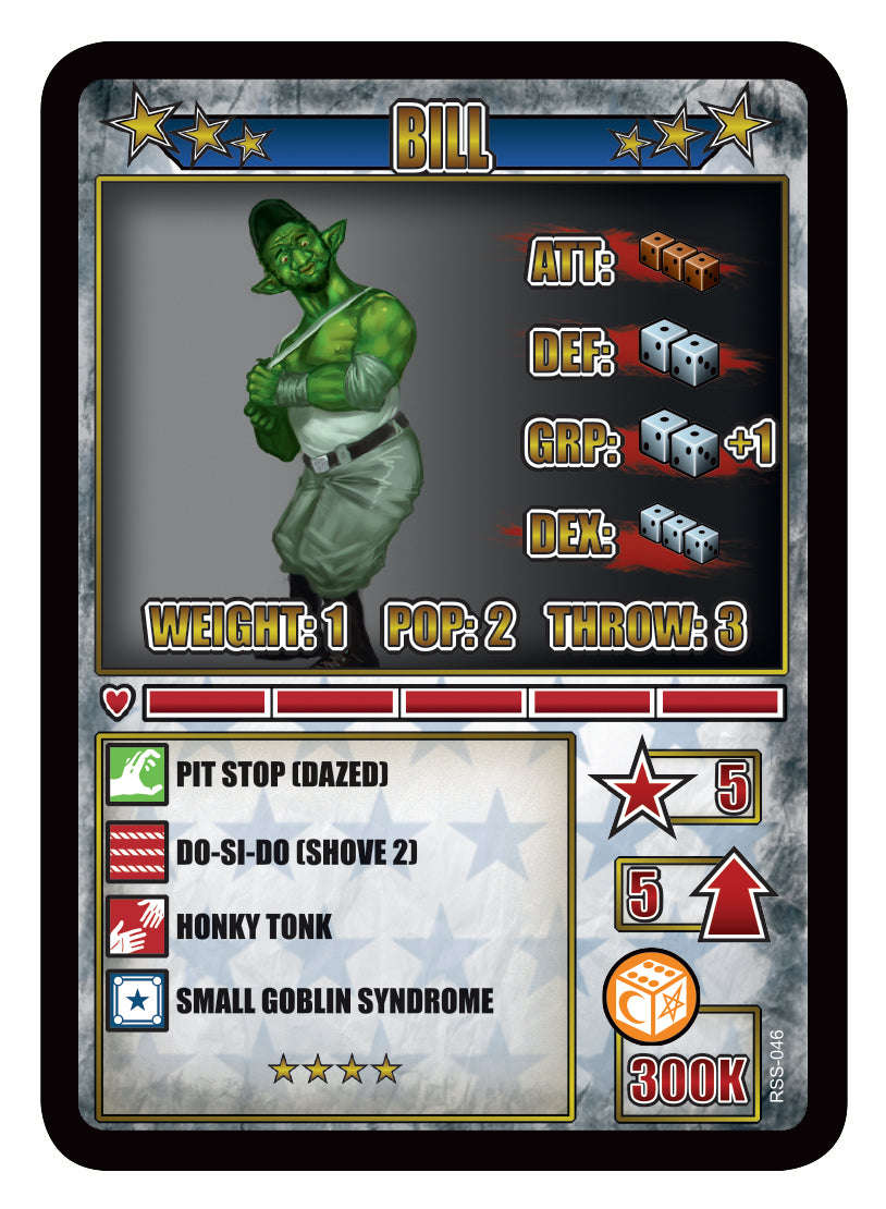 RUMBLESLAM Superstar Card