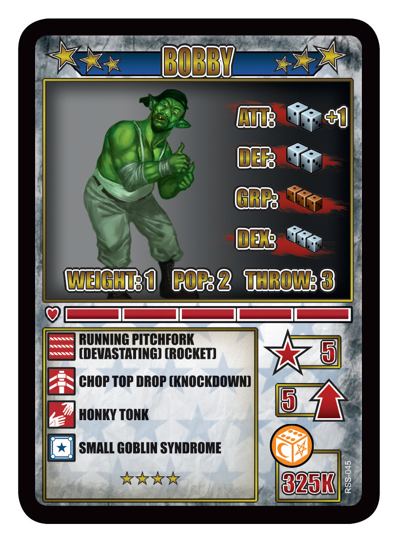 RUMBLESLAM Superstar Card