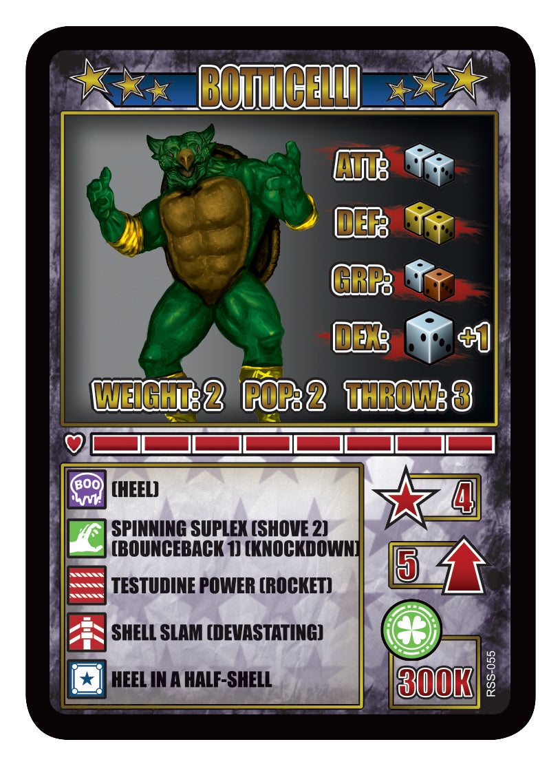 RUMBLESLAM Superstar Card