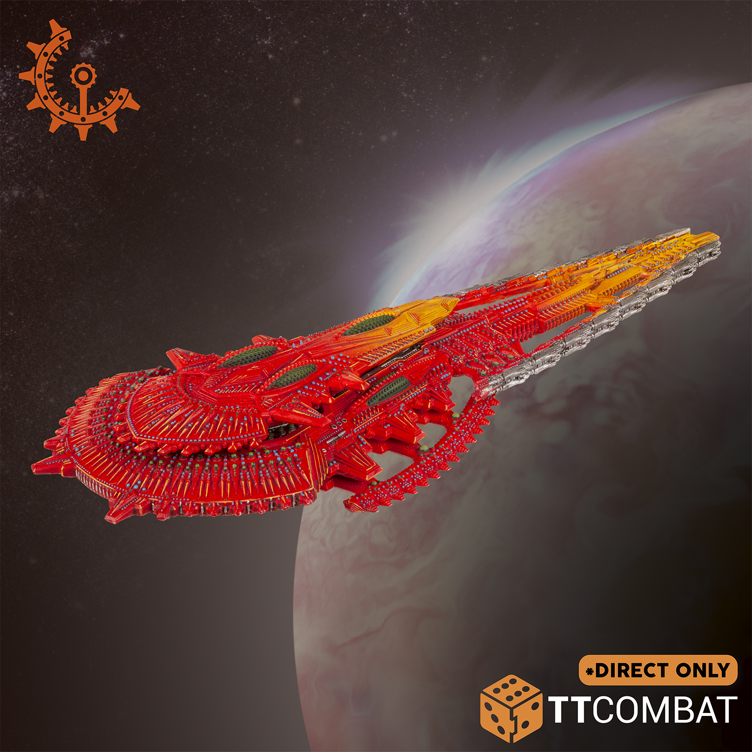 Shaltari Gold Battleship