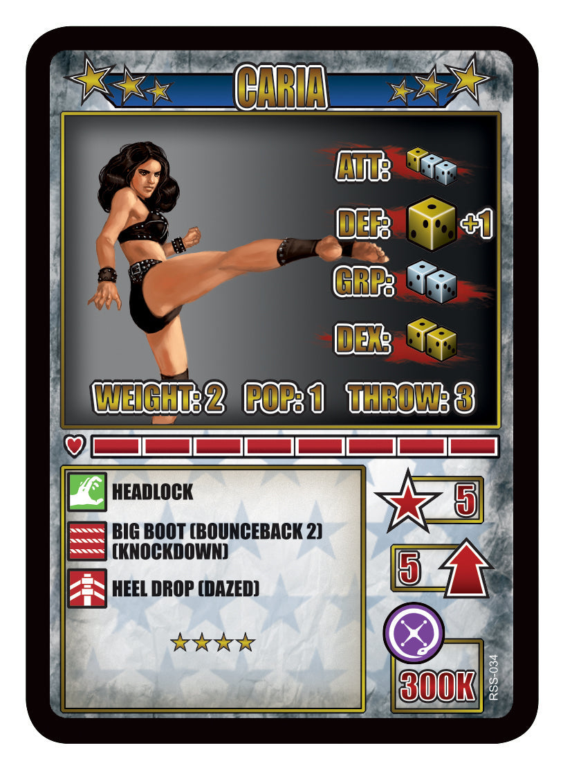 RUMBLESLAM Superstar Card