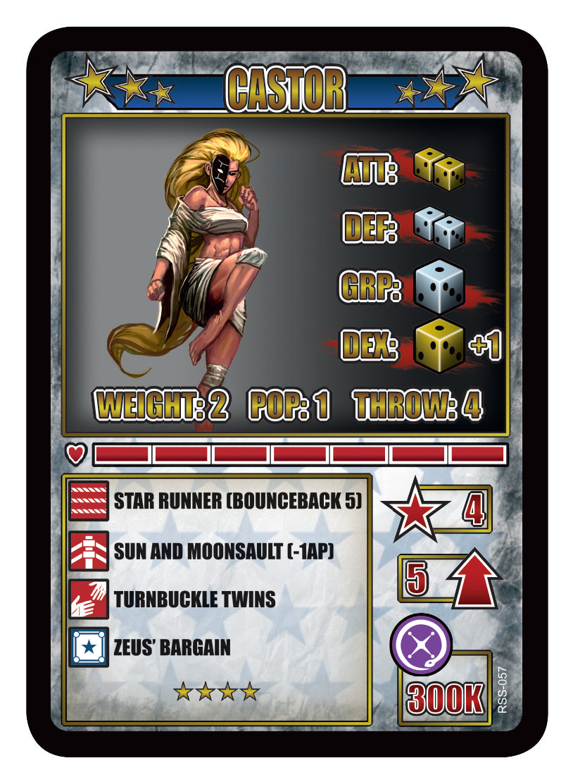 RUMBLESLAM Superstar Card