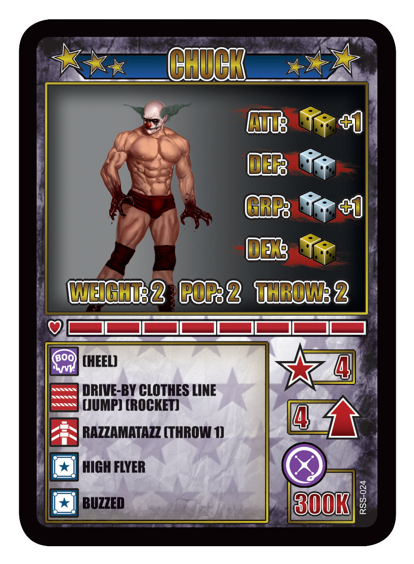 RUMBLESLAM Superstar Card