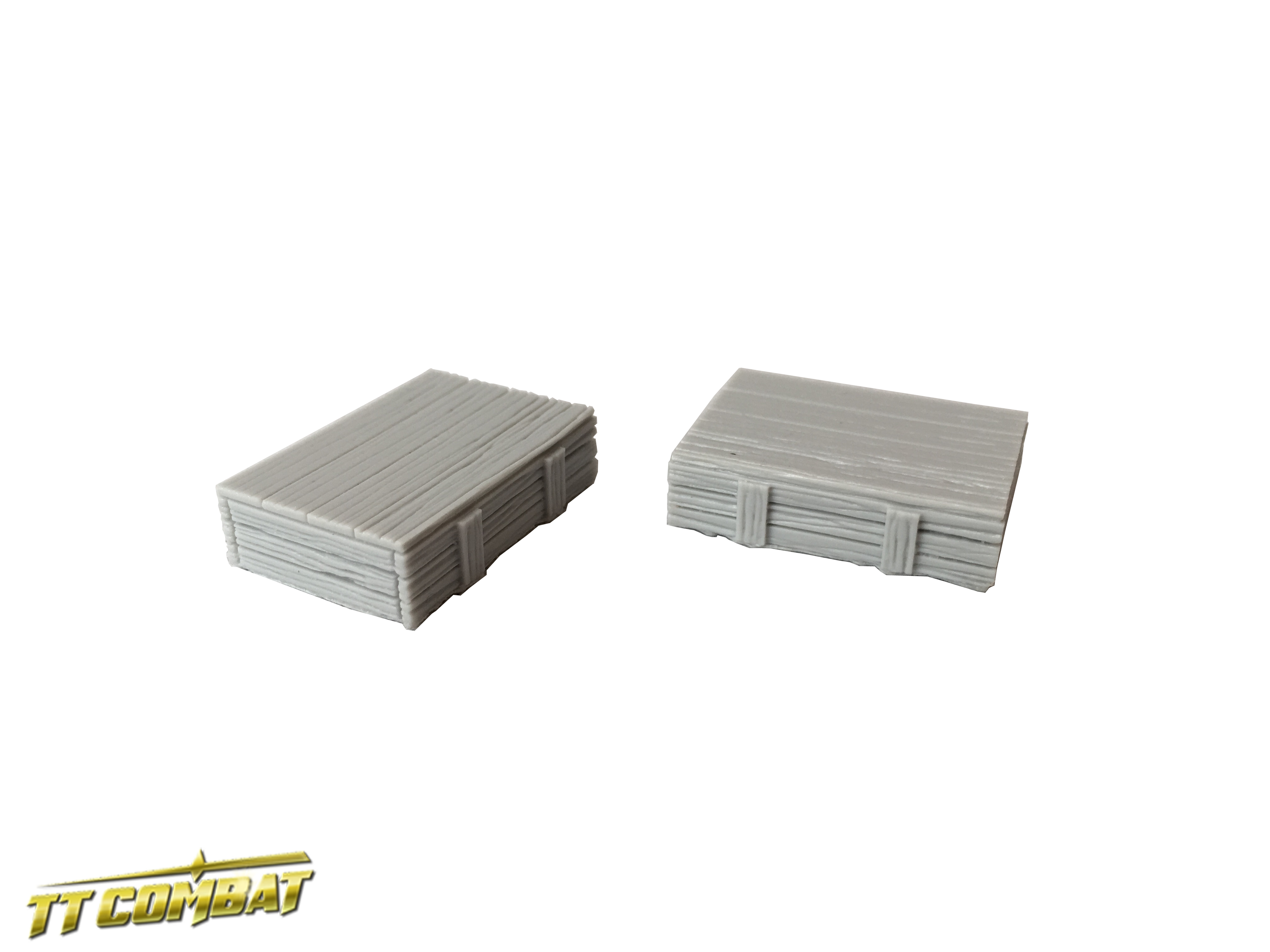 Wooden Crates Set