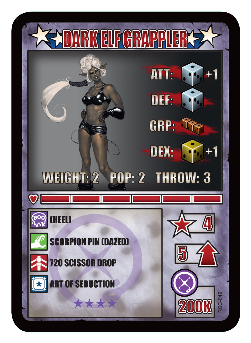 RUMBLESLAM Character Cards