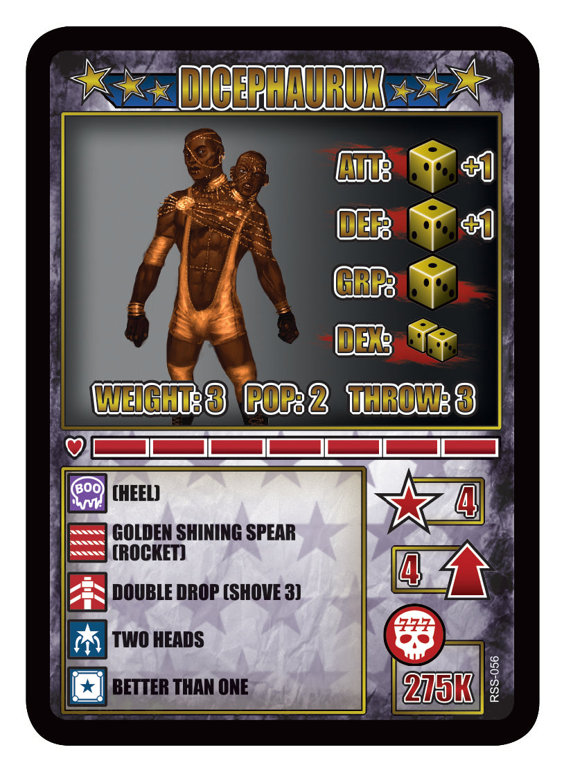 RUMBLESLAM Superstar Card