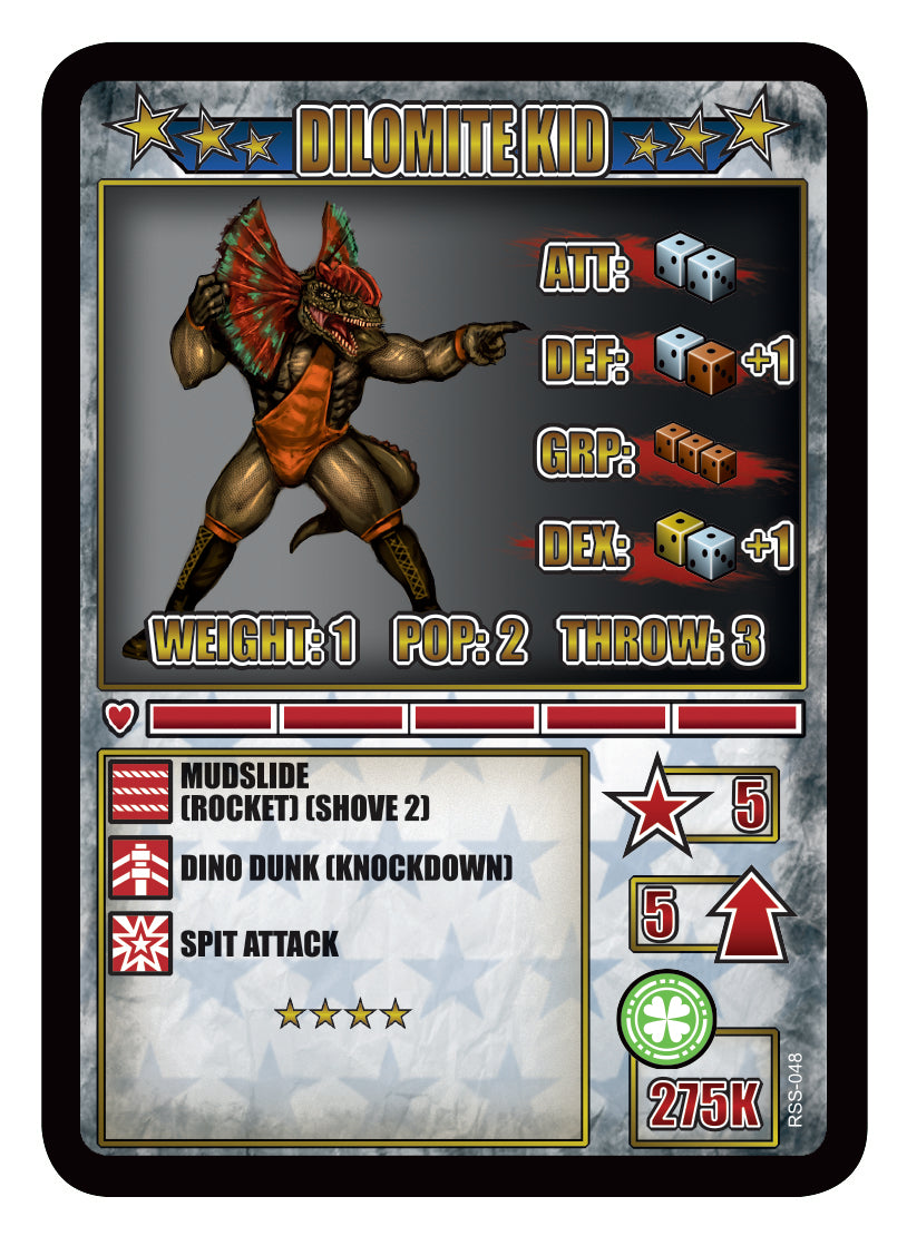 RUMBLESLAM Superstar Card