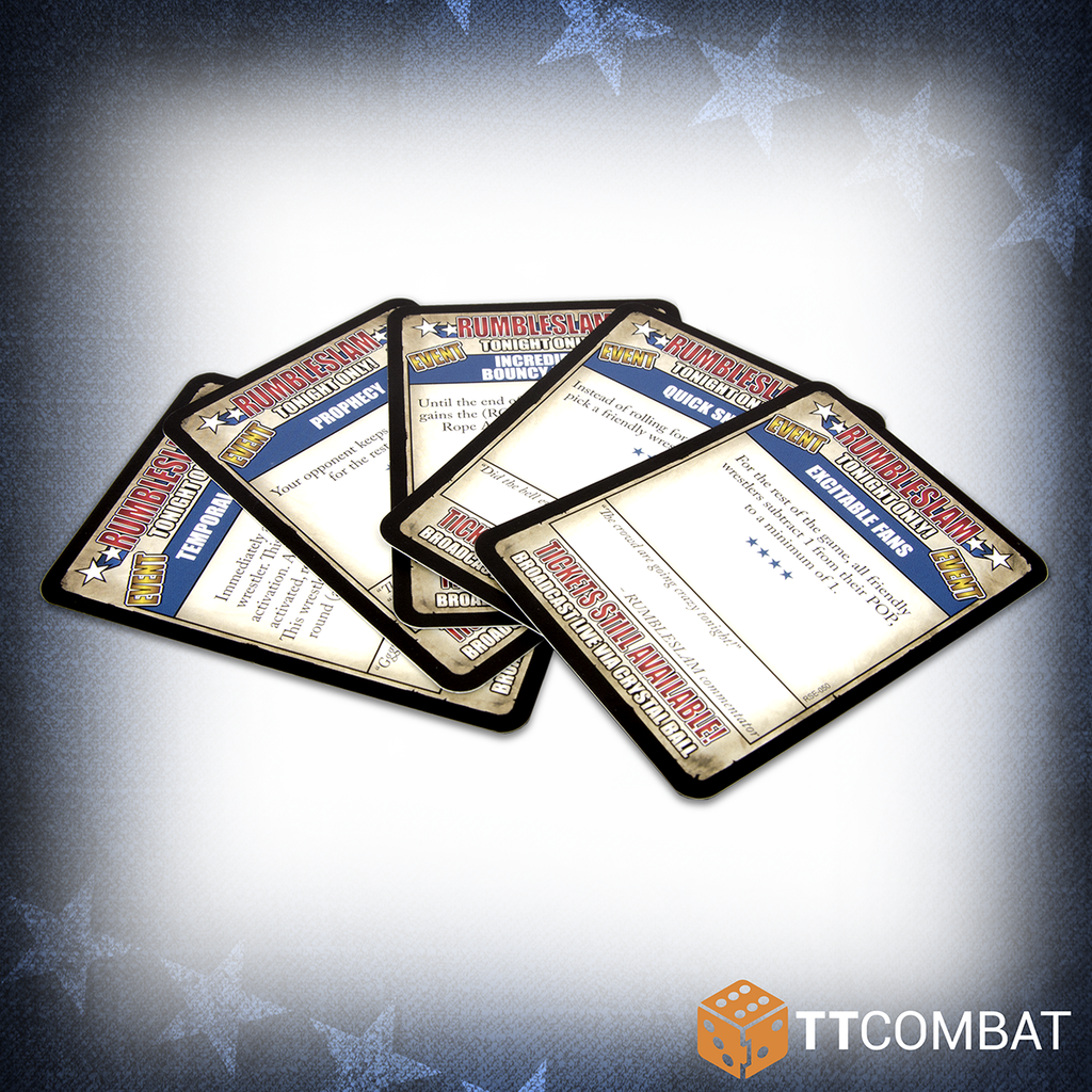 RUMBLESLAM Event Cards