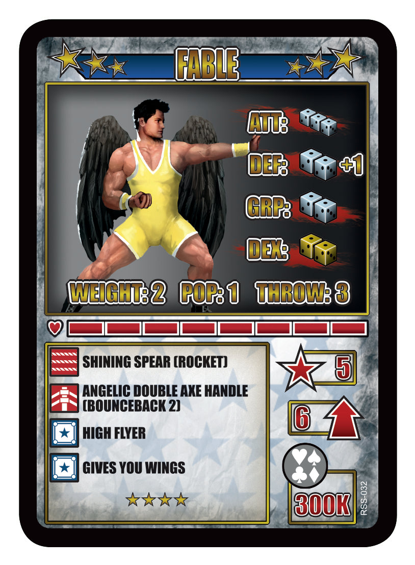RUMBLESLAM Superstar Card