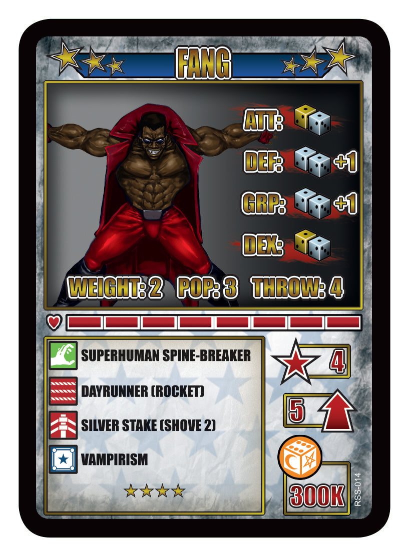 RUMBLESLAM Superstar Card