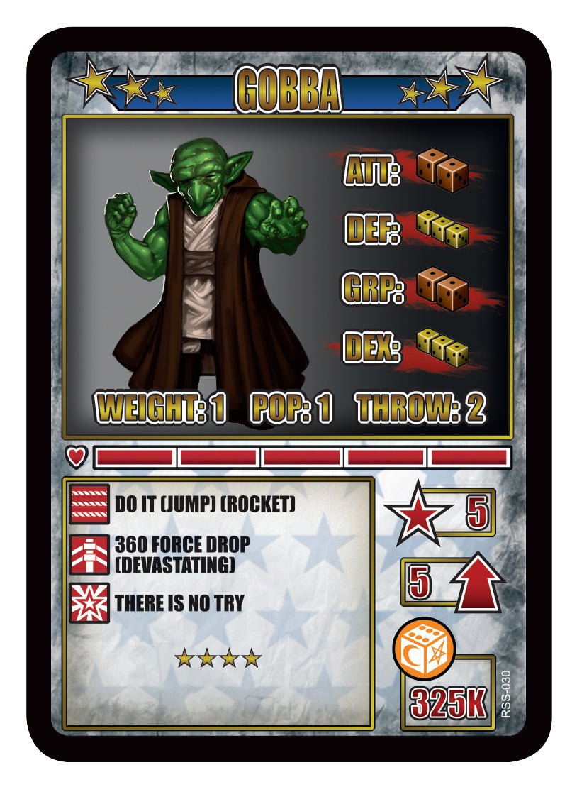 RUMBLESLAM Superstar Card