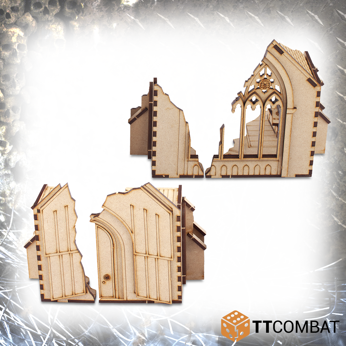 Gothic Chapel Corner Ruins