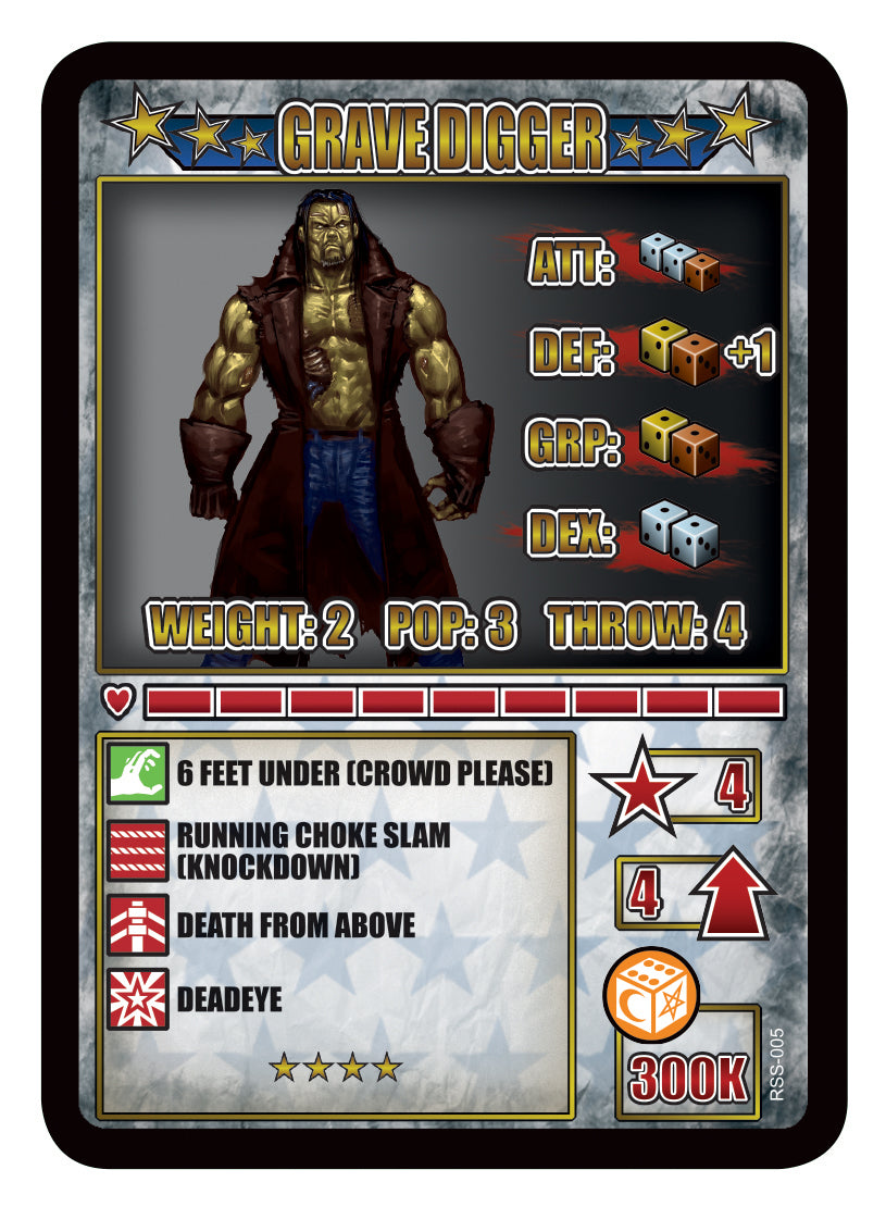 RUMBLESLAM Superstar Card