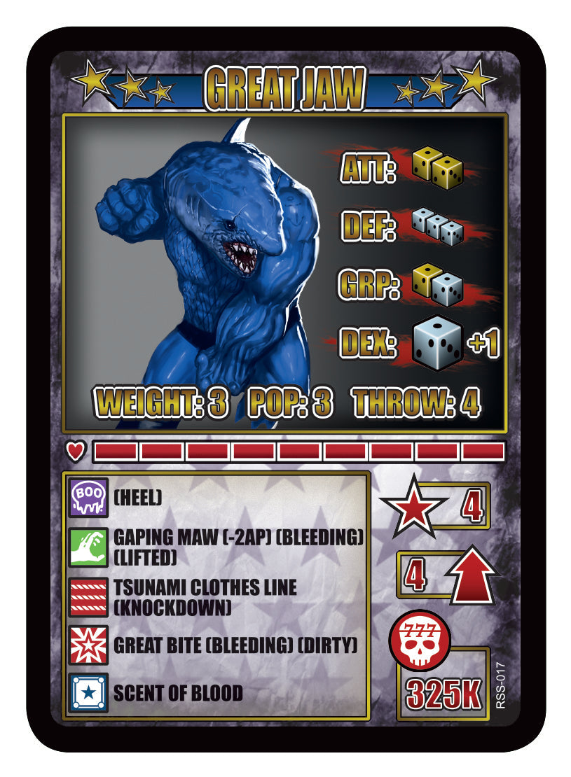 RUMBLESLAM Superstar Card