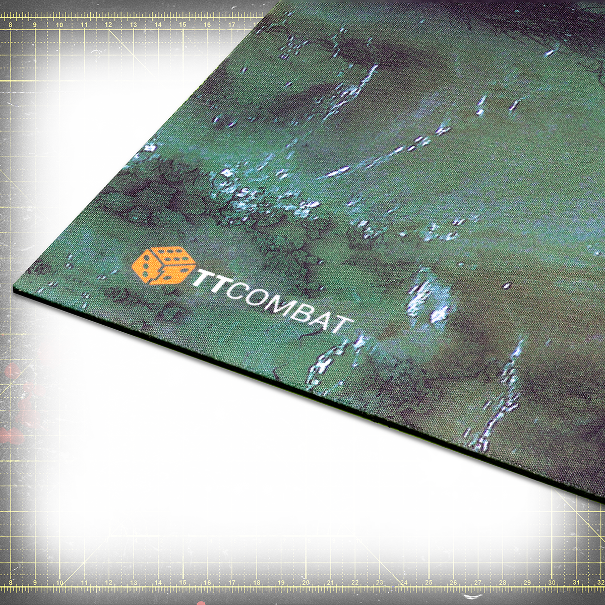 Green Water Gaming Mat