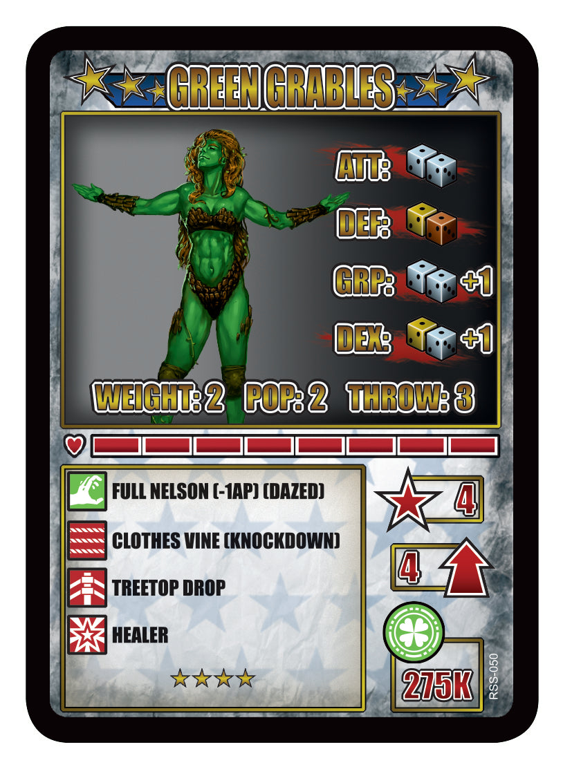 RUMBLESLAM Superstar Card