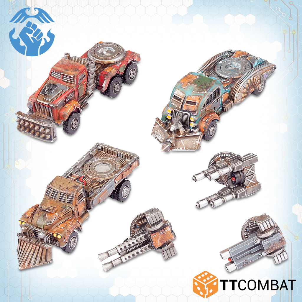 AA Gun Wagons