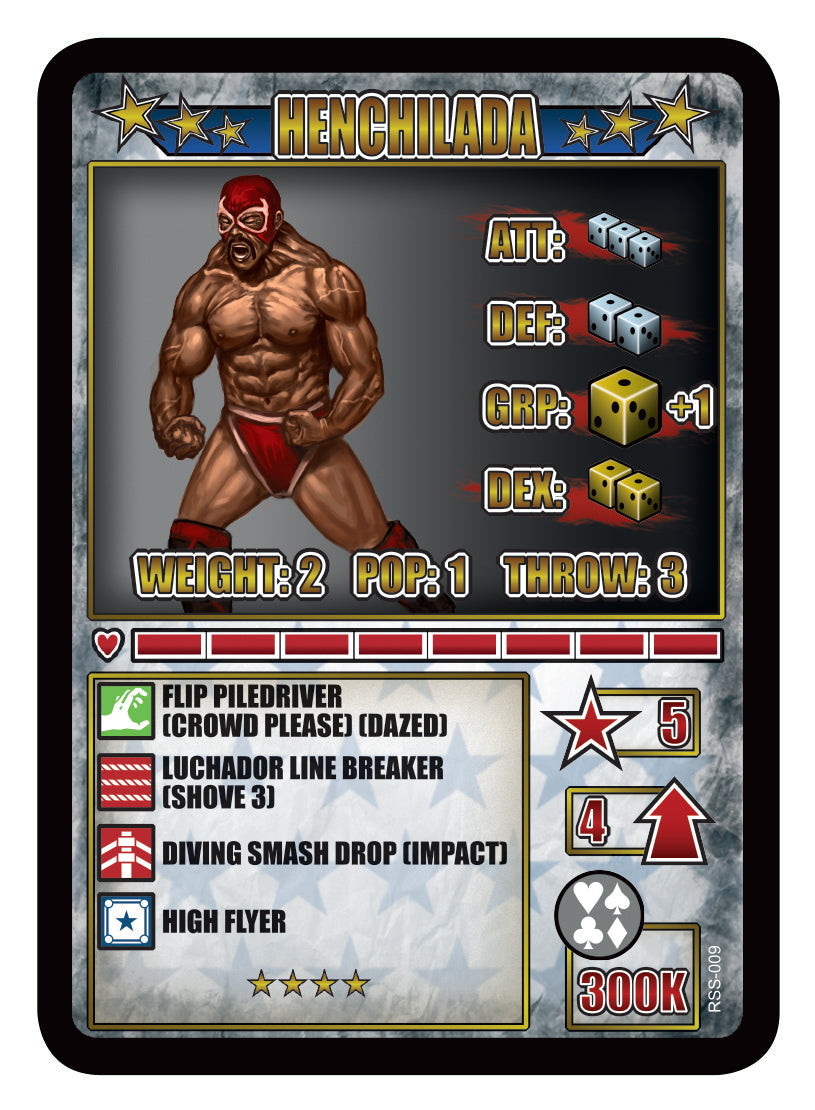 RUMBLESLAM Superstar Card