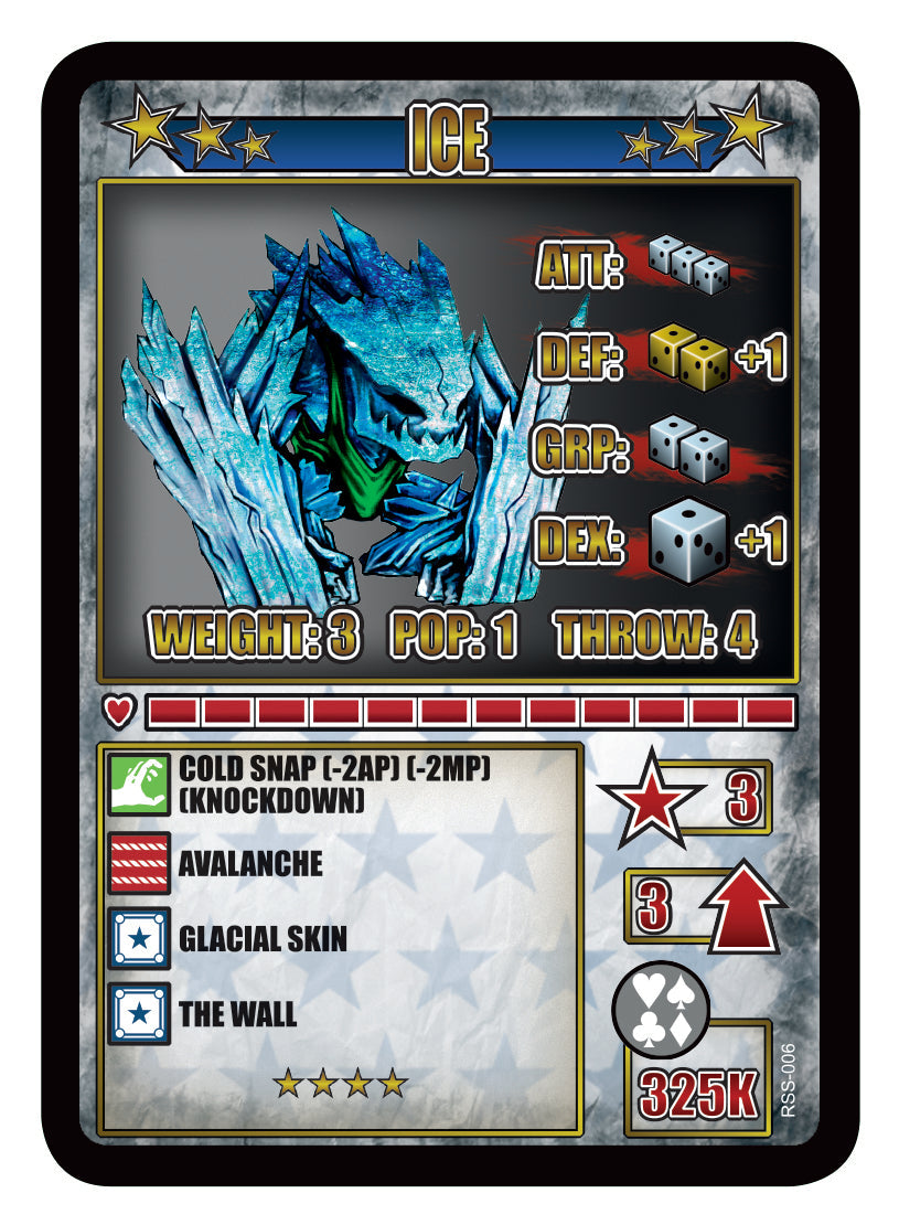 RUMBLESLAM Superstar Card