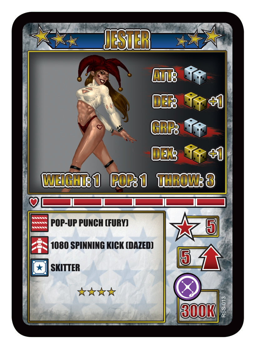 RUMBLESLAM Superstar Card
