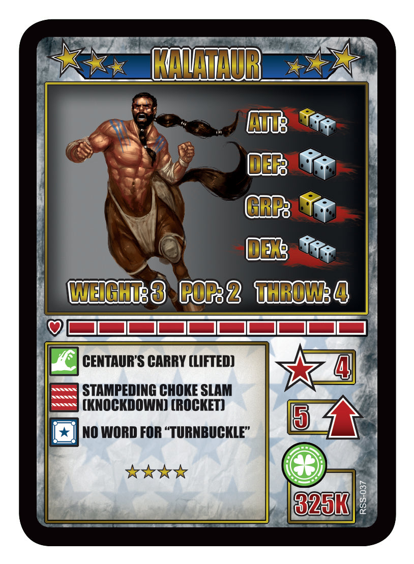 RUMBLESLAM Superstar Card