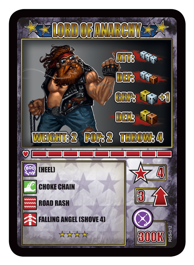 RUMBLESLAM Superstar Card