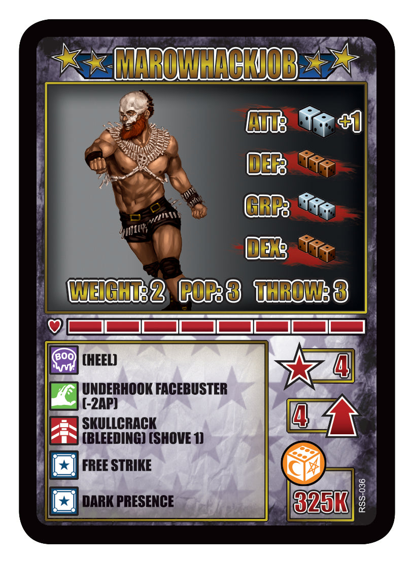 RUMBLESLAM Superstar Card
