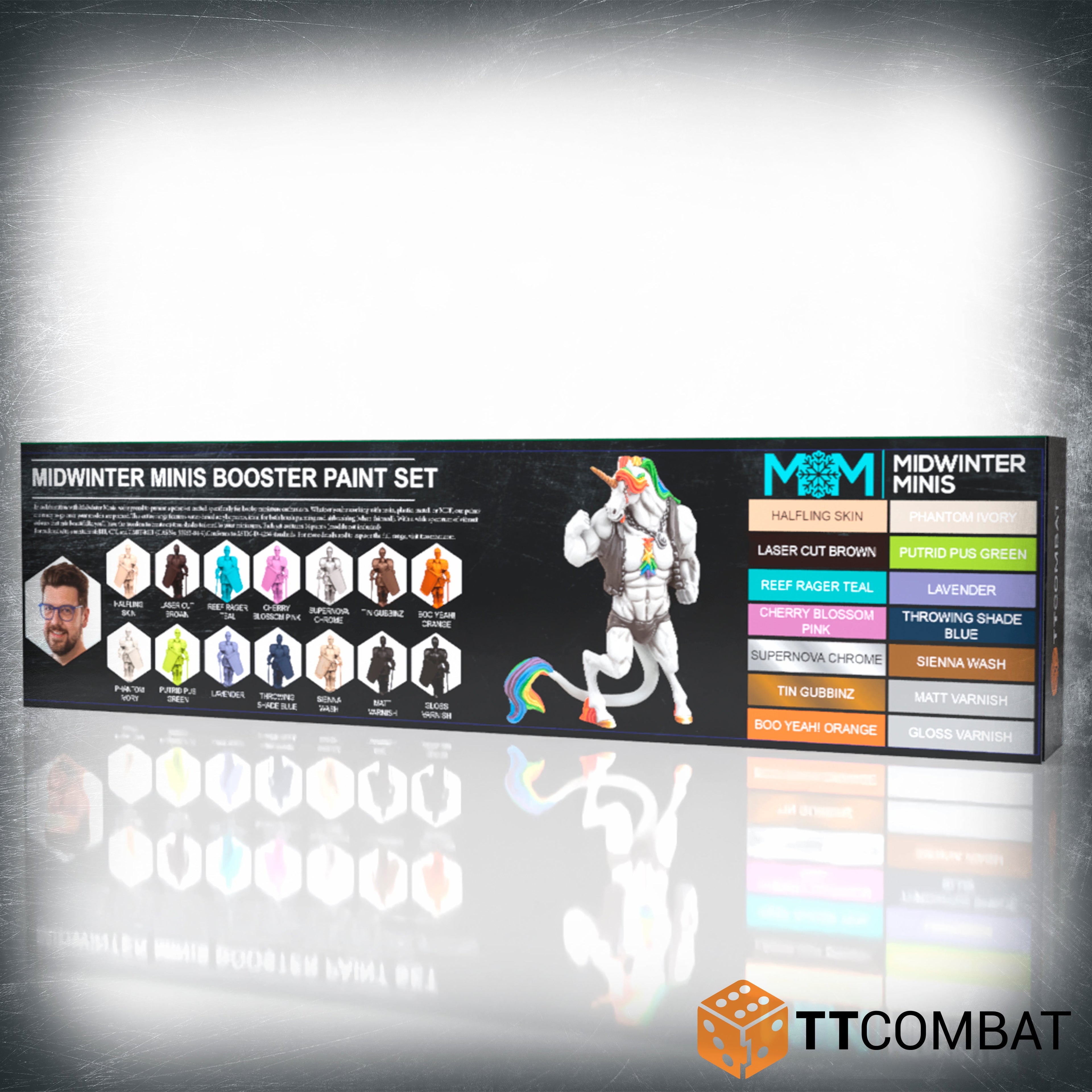 TTCombat Midwinter Minis Booster Paint Set