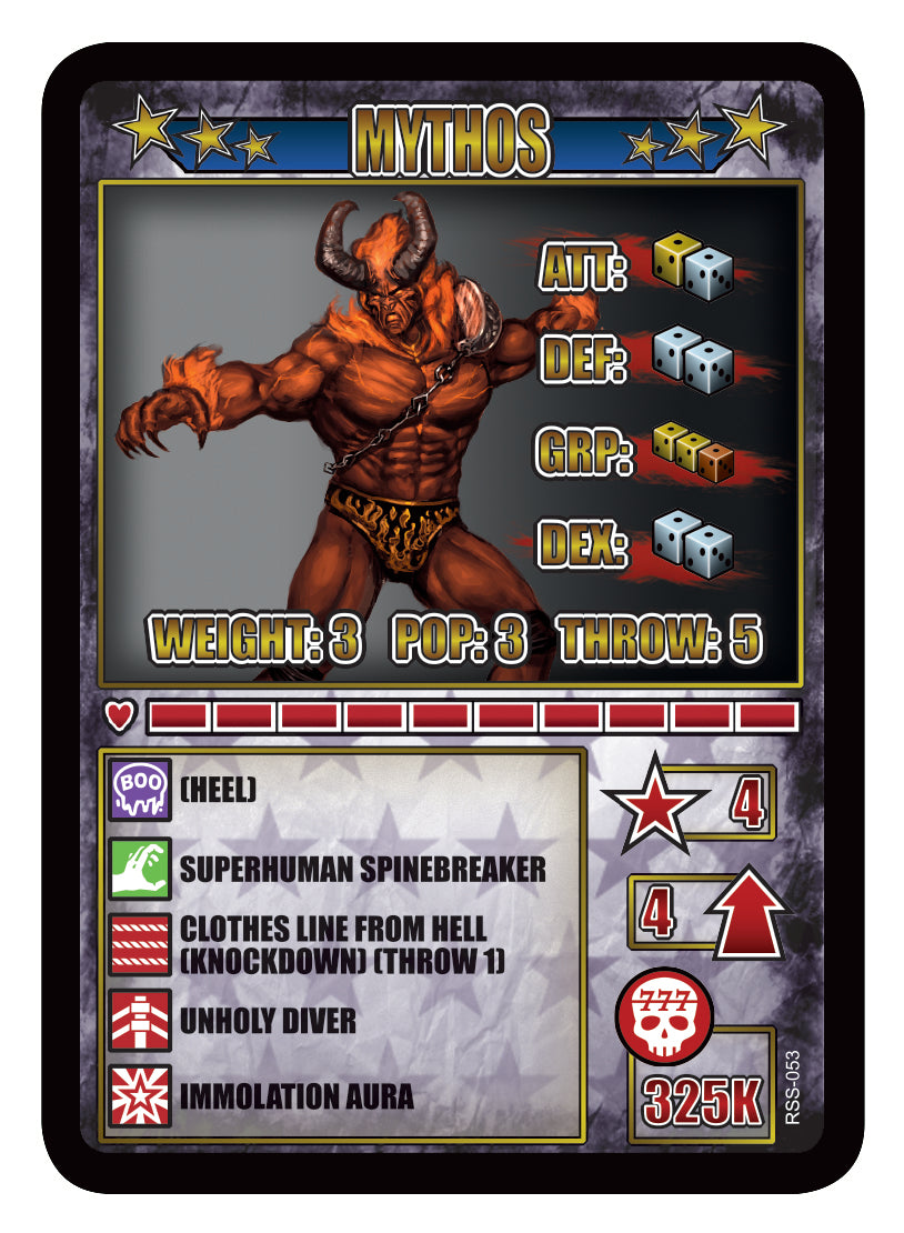 RUMBLESLAM Superstar Card