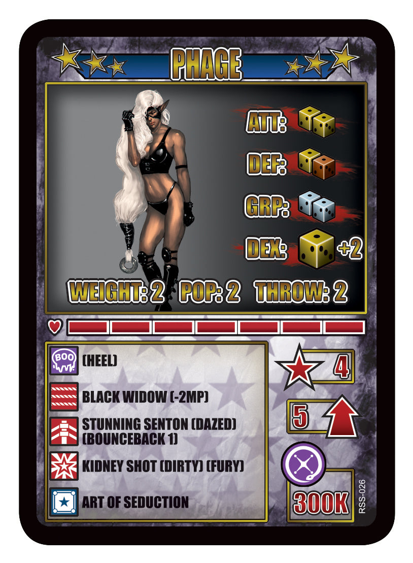 RUMBLESLAM Superstar Card