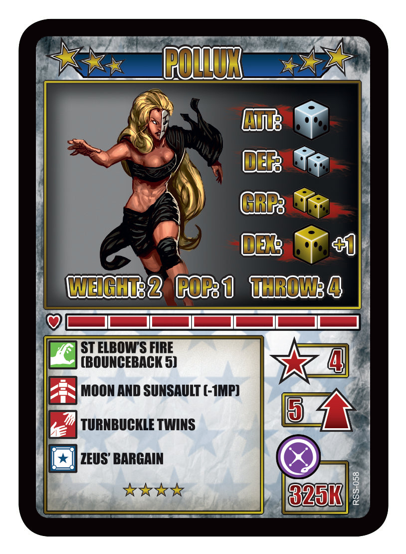 RUMBLESLAM Superstar Card