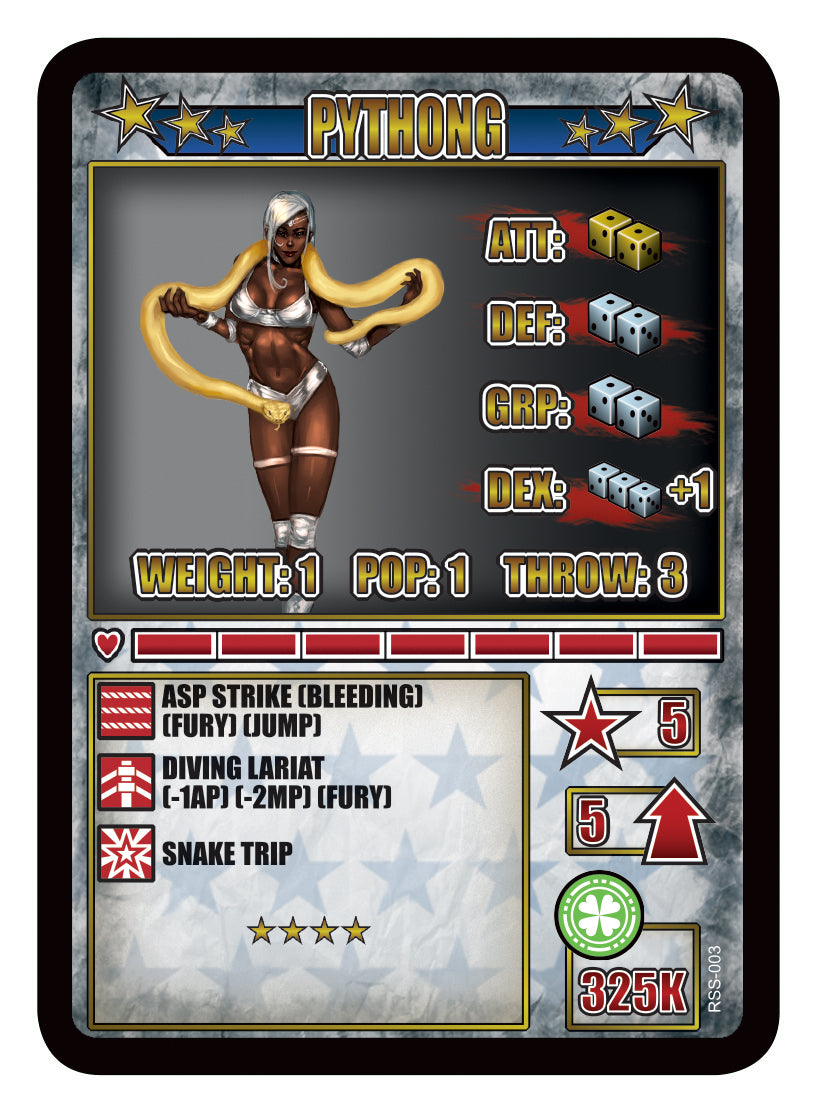 RUMBLESLAM Superstar Card