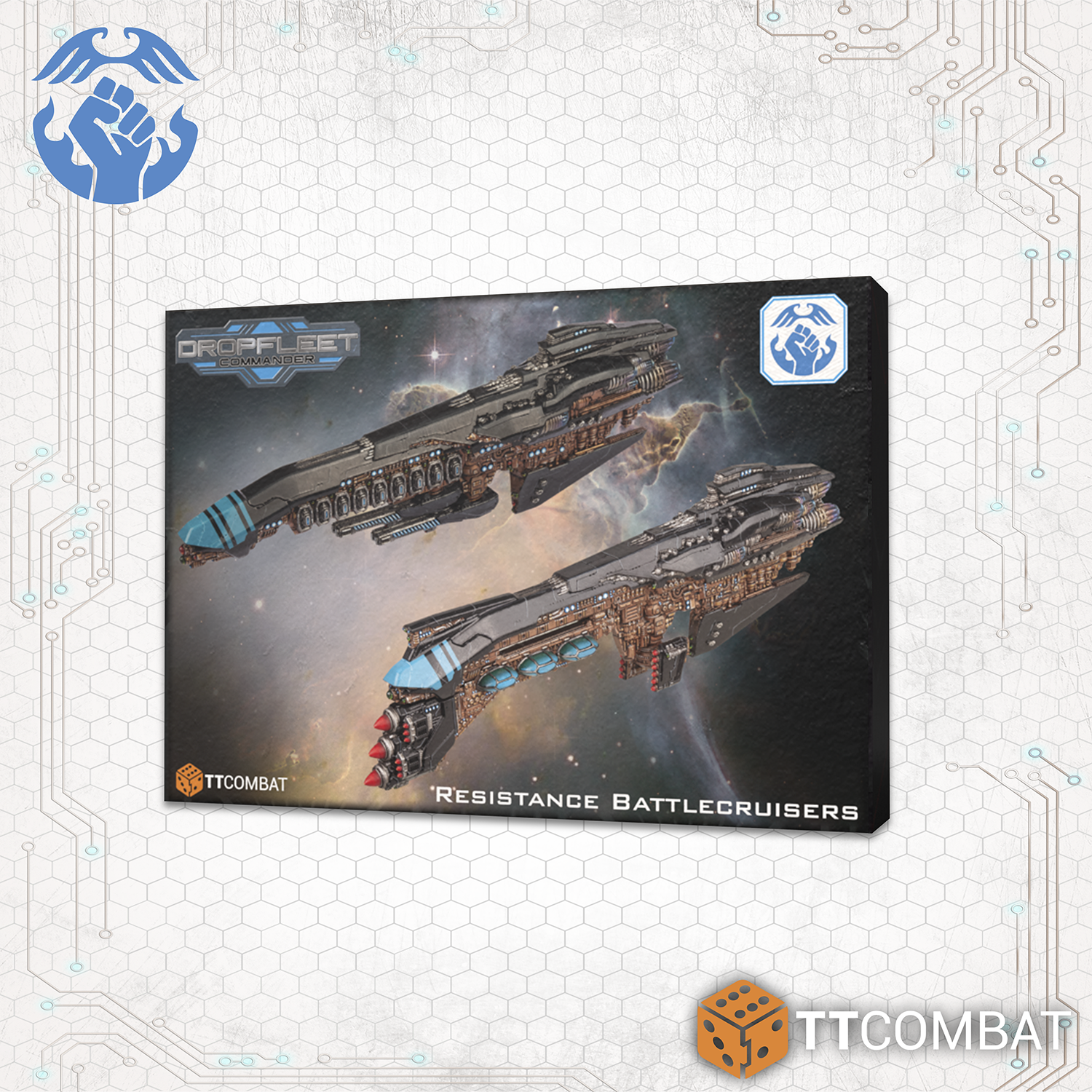 Resistance Battlecruisers (Resin Direct Only)