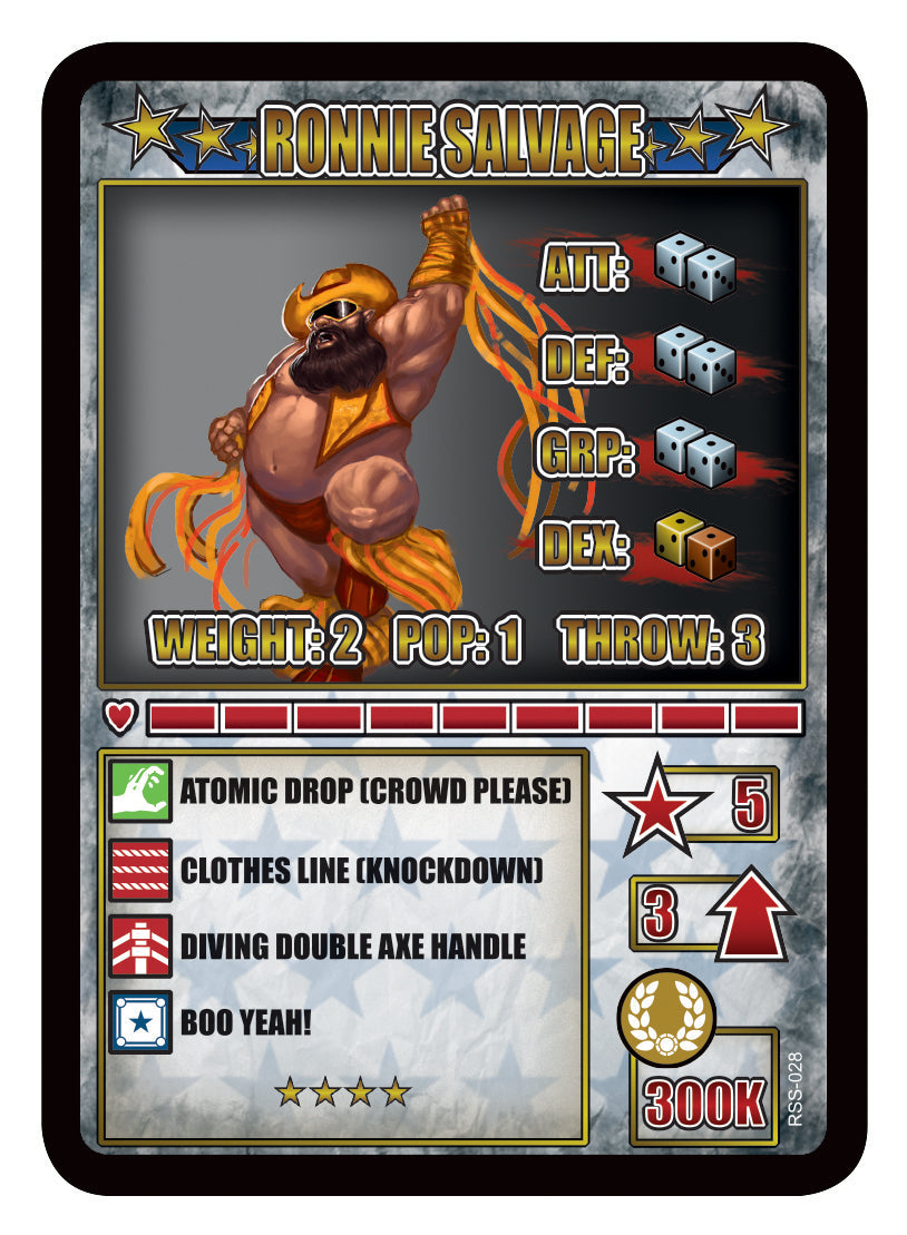 RUMBLESLAM Superstar Card