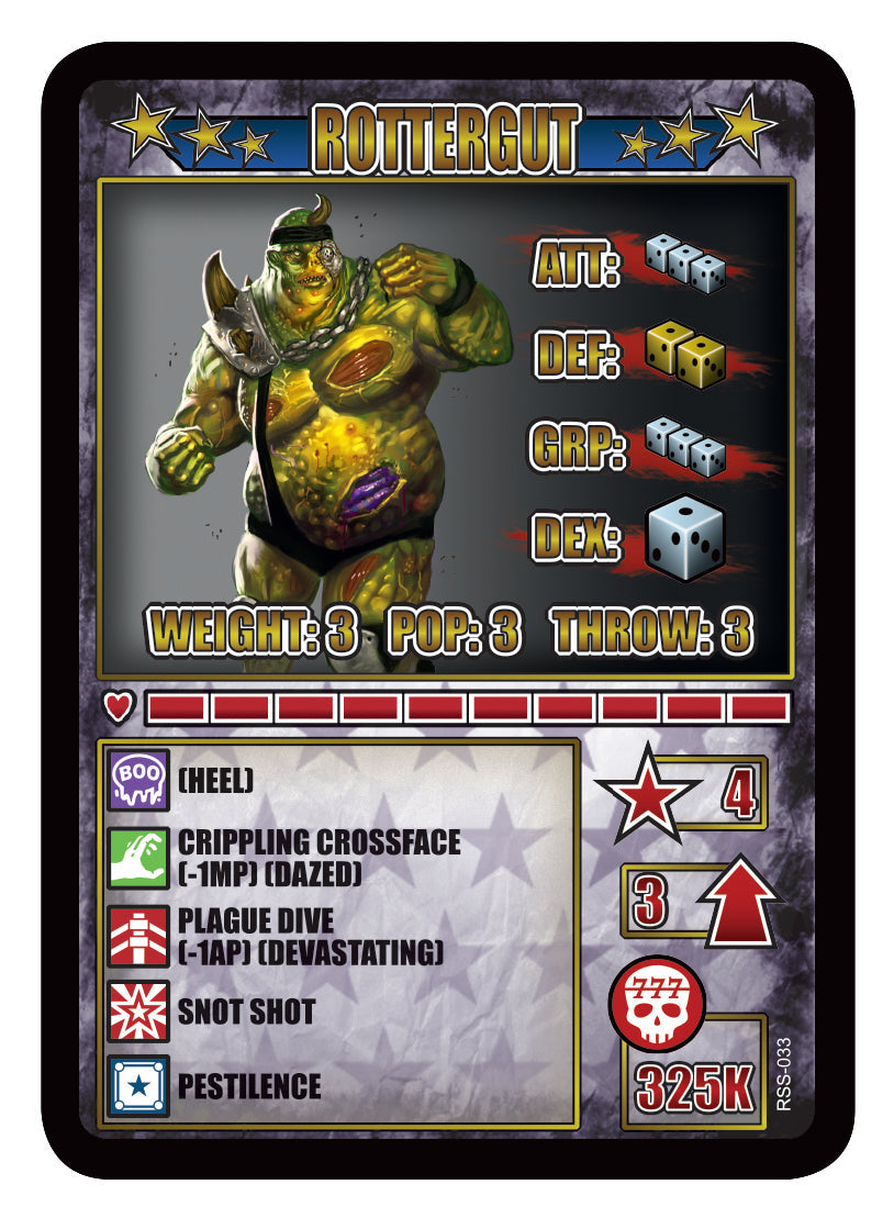 RUMBLESLAM Superstar Card