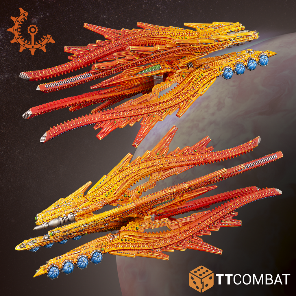 Shaltari Battlecruisers