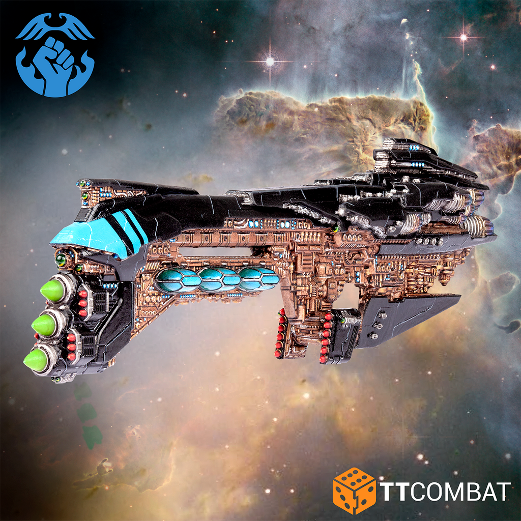 Resistance Battlecruisers (Resin Direct Only)