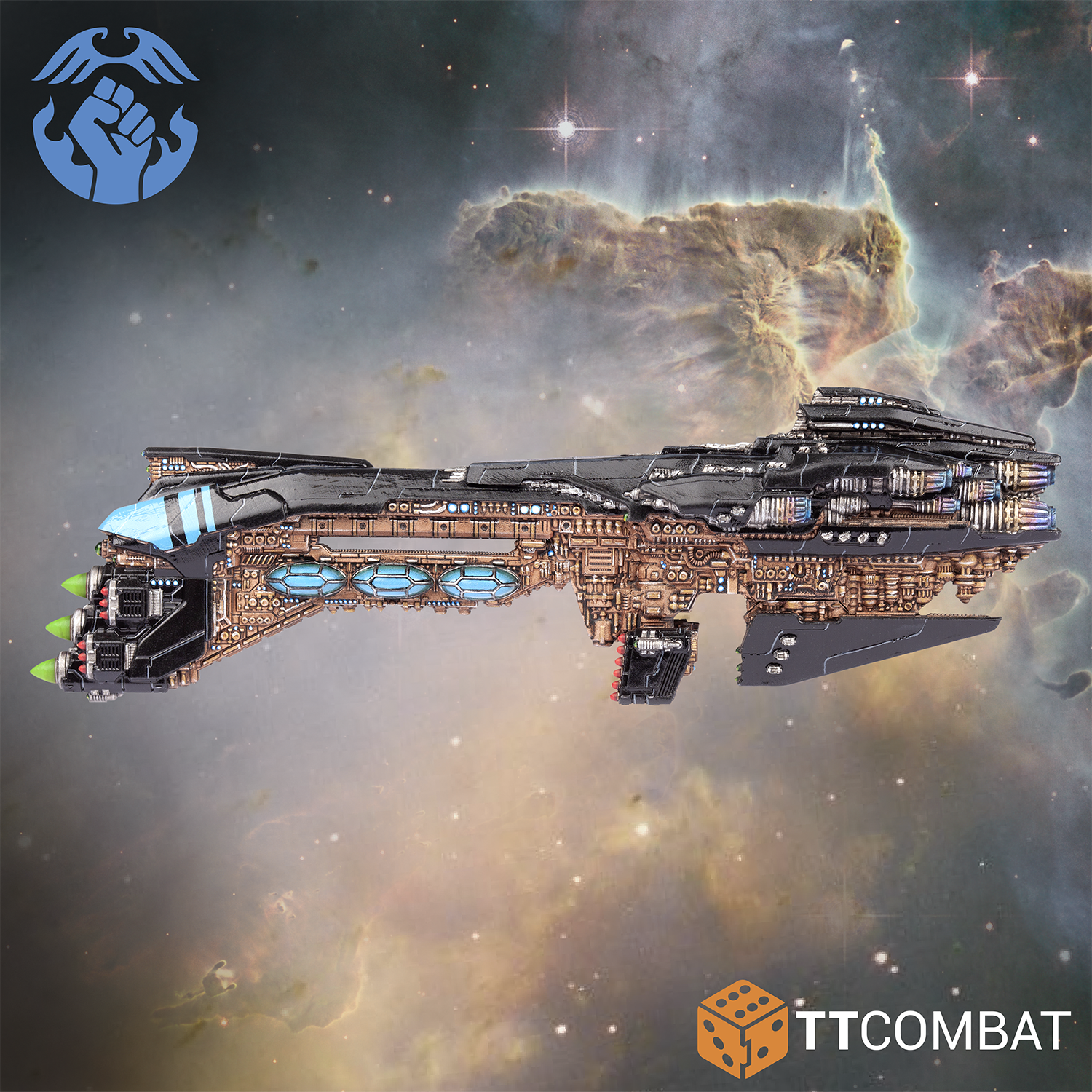 Resistance Battlecruisers (Resin Direct Only)