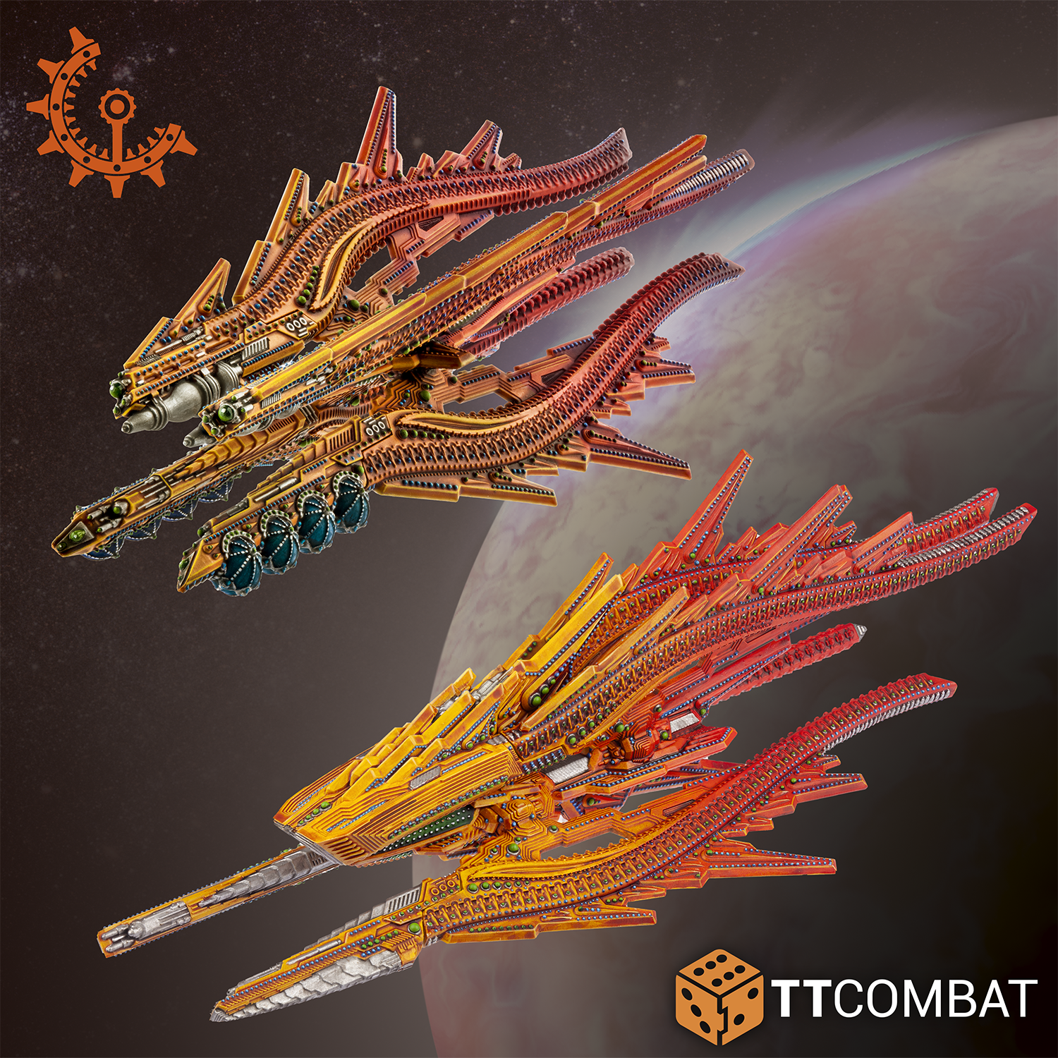 Shaltari Battlecruisers (Resin Direct Only)