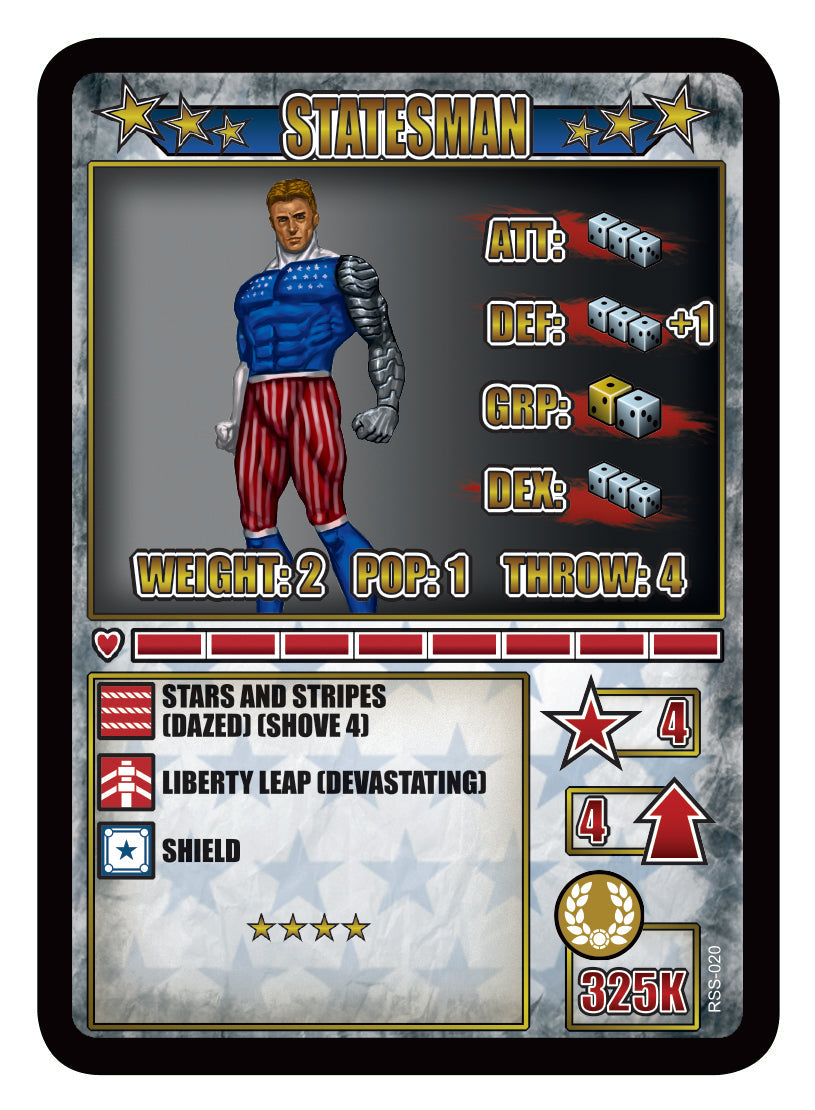 RUMBLESLAM Superstar Card