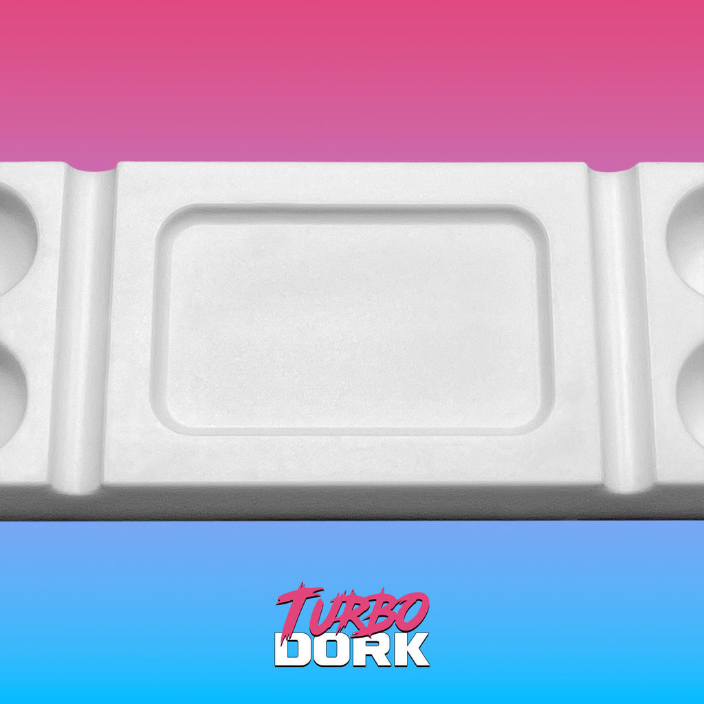 Turbo Dork Large White Silicone Dry Palette