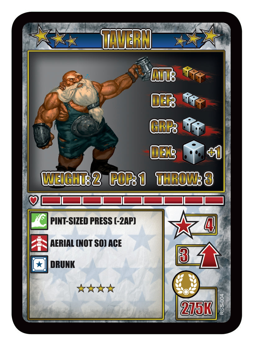 RUMBLESLAM Superstar Card