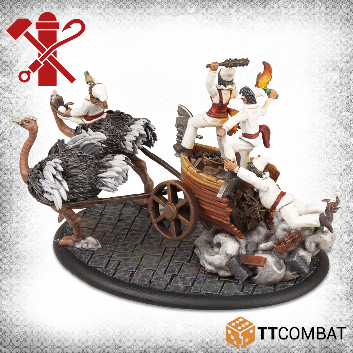 Ostrich Chariot