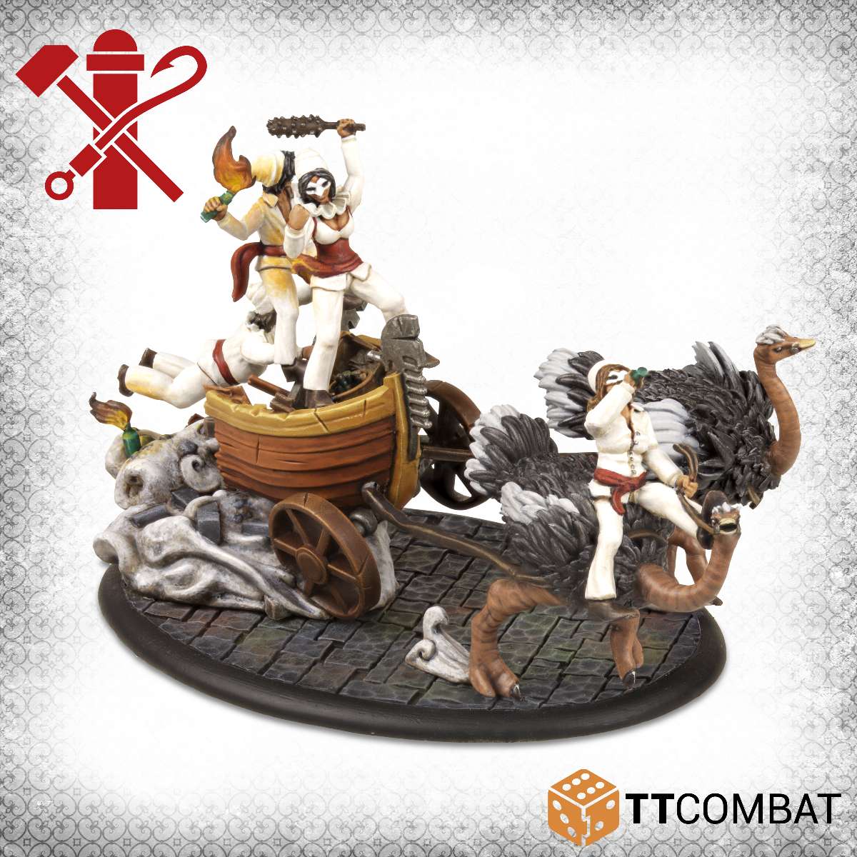 Ostrich Chariot